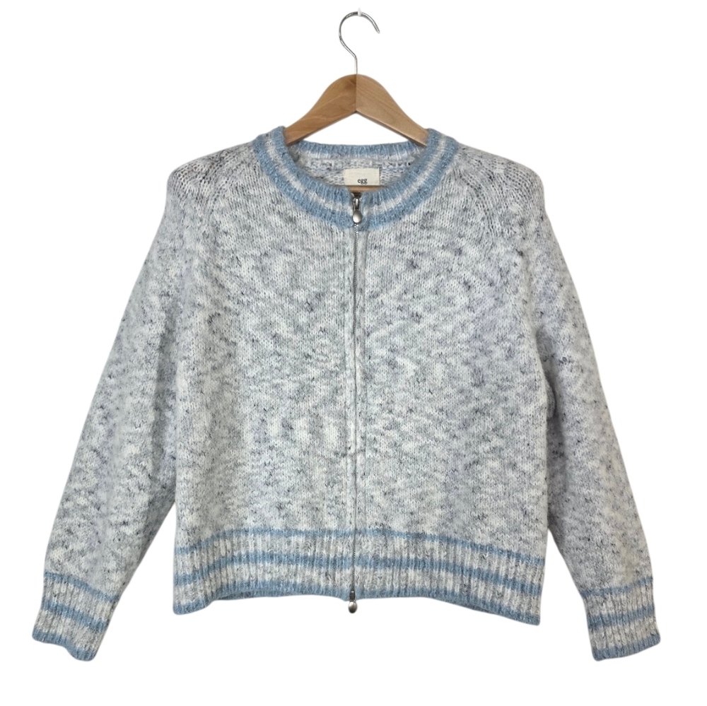 EGG Knit zip up Sweater/jacket